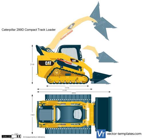 Caterpillar 299D Compact Track Loader