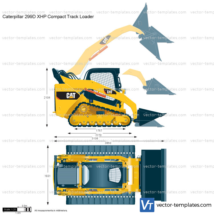 Caterpillar 299D XHP Compact Track Loader