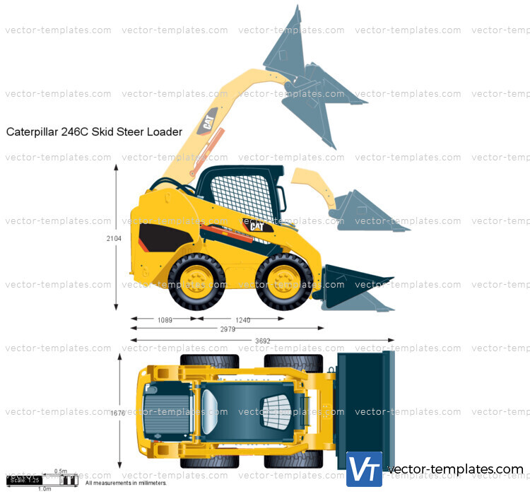 Caterpillar 246C Skid Steer Loader