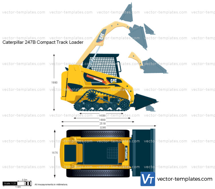 Caterpillar 247B Compact Track Loader