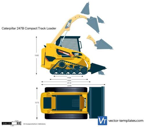 Caterpillar 247B Compact Track Loader