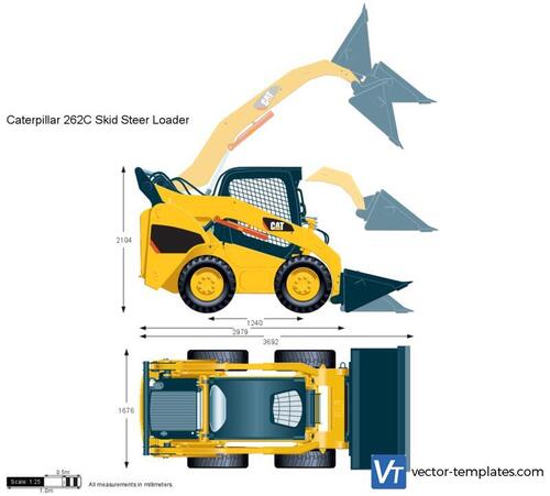 Caterpillar 262C Skid Steer Loader