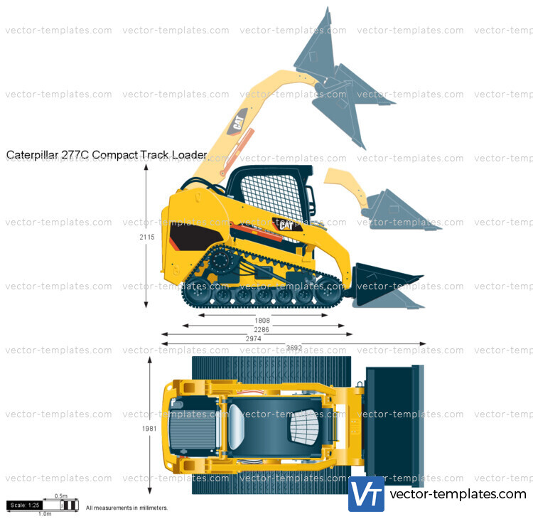 Caterpillar 277C Compact Track Loader