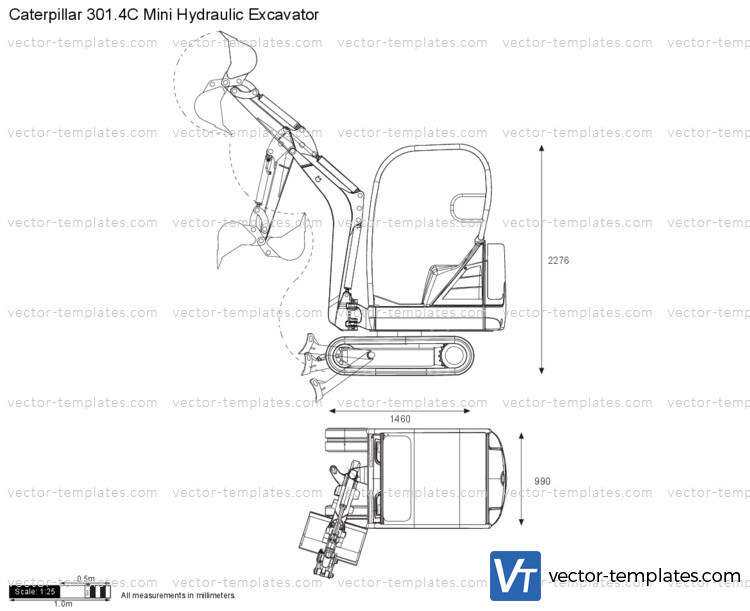 Caterpillar 301.4C Mini Hydraulic Excavator