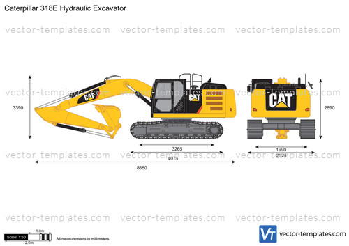 Caterpillar 318E Hydraulic Excavator