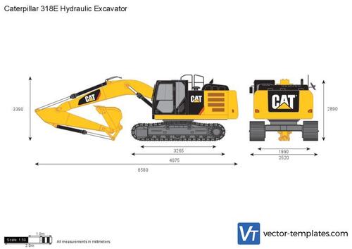 Caterpillar 318E Hydraulic Excavator