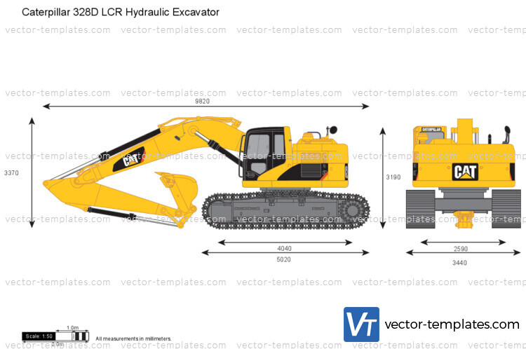 Caterpillar 328D LCR Hydraulic Excavator