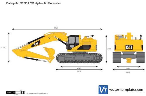 Caterpillar 328D LCR Hydraulic Excavator