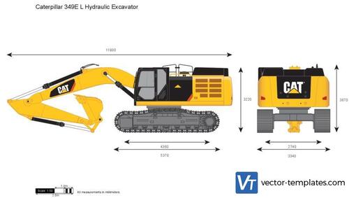 Caterpillar 349E L Hydraulic Excavator