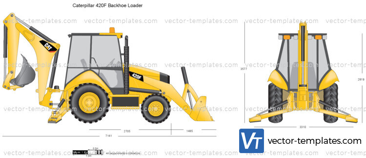 Caterpillar 420F Backhoe Loader