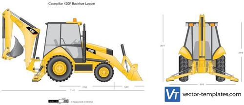 Caterpillar 420F Backhoe Loader