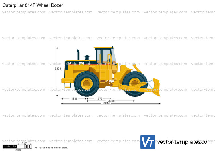 Caterpillar 814F Wheel Dozer