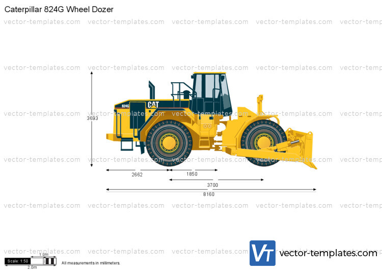 Caterpillar 824G Wheel Dozer