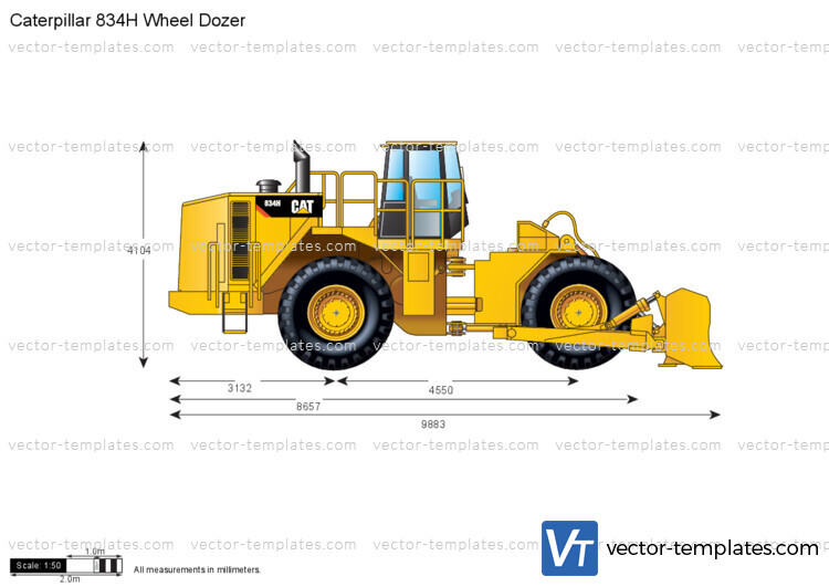 Caterpillar 834H Wheel Dozer