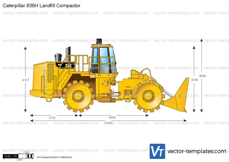 Caterpillar 836H Landfill Compactor