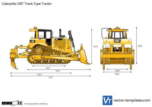 Caterpillar D8T Track-Type Tractor