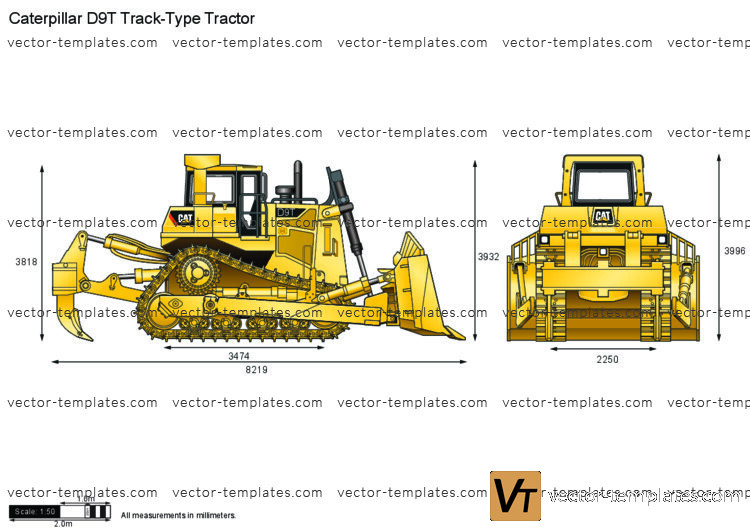 Caterpillar D9T Track-Type Tractor