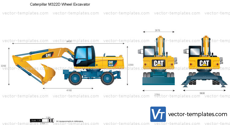 Caterpillar M322D Wheel Excavator