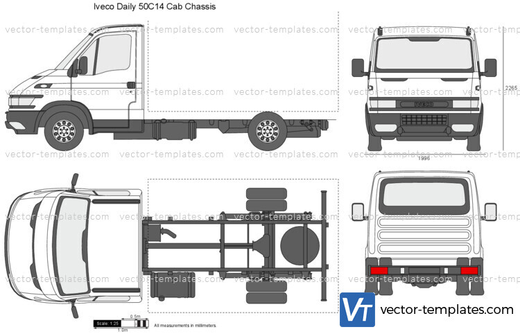 Iveco Daily 50C14 Cab Chassis