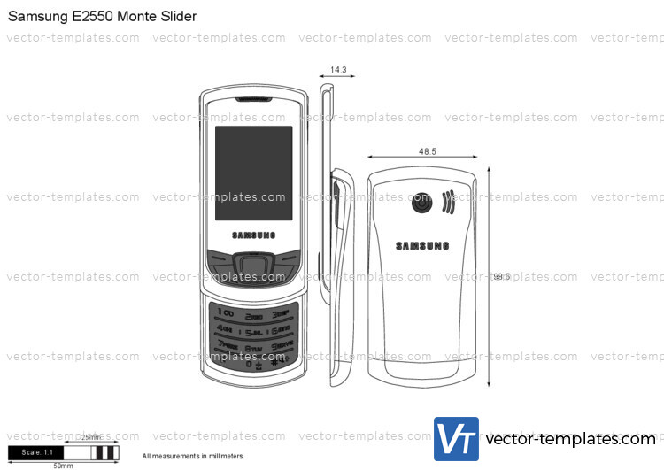 Samsung E2550 Monte Slider