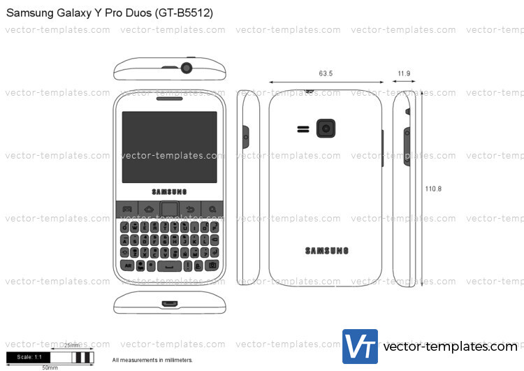 Samsung Galaxy Y Pro Duos (GT-B5512)