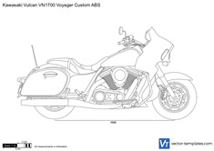 Kawasaki Vulcan VN1700 Voyager Custom ABS