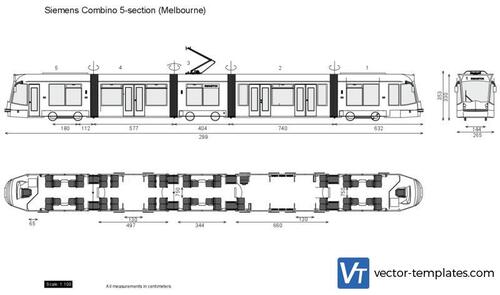 Siemens Combino 5-section (Melbourne)