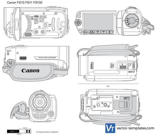 Canon FS10 FS11 FS100