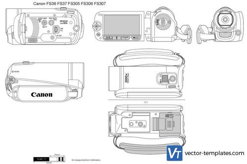 Canon FS36 FS37 FS305 FS306 FS307