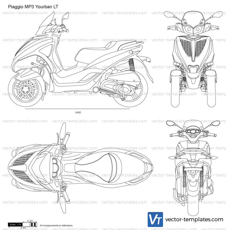 Piaggio MP3 Yourban LT