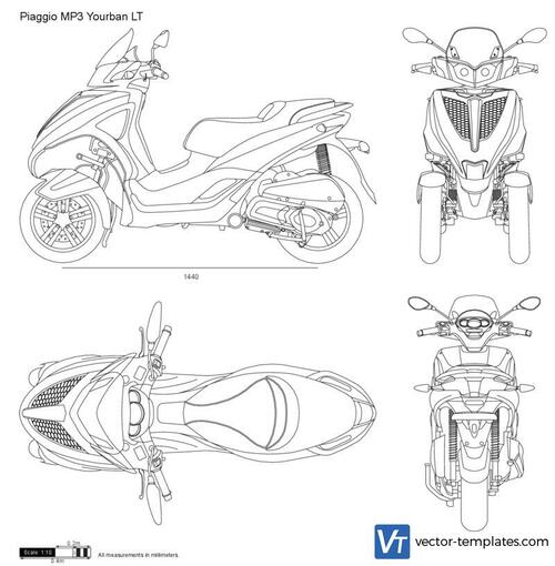 Piaggio MP3 Yourban LT