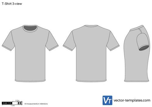 T-Shirt 3-view