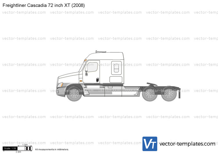 Freightliner Cascadia 72 inch XT