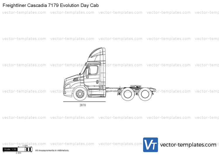 Freightliner Cascadia 7179 Evolution Day Cab