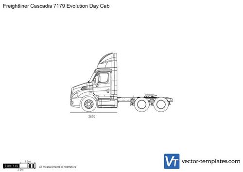 Freightliner Cascadia 7179 Evolution Day Cab