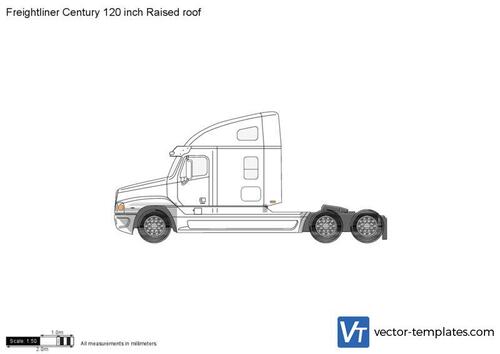 Freightliner Century 120 inch Raised roof