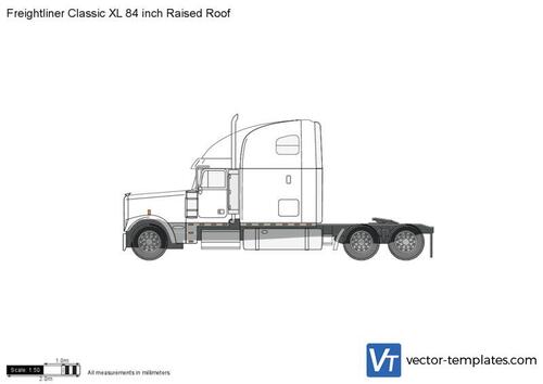 Freightliner Classic XL 84 inch Raised Roof