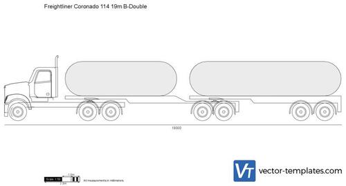 Freightliner Coronado 114 19m B-Double