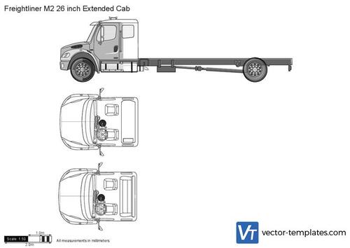 Freightliner M2 26 inch Extended Cab