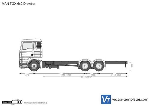 MAN TGX 6x2 Drawbar