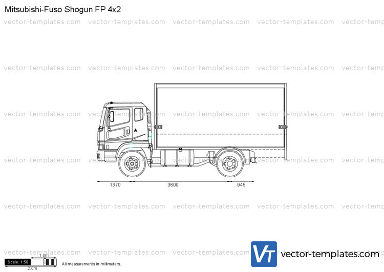 Mitsubishi-Fuso Shogun FP 4x2