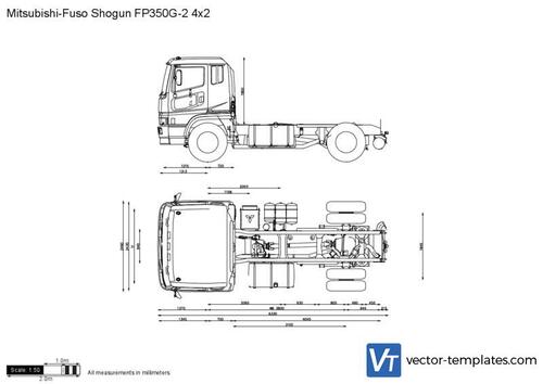 Mitsubishi-Fuso Shogun FP350G-2 4x2