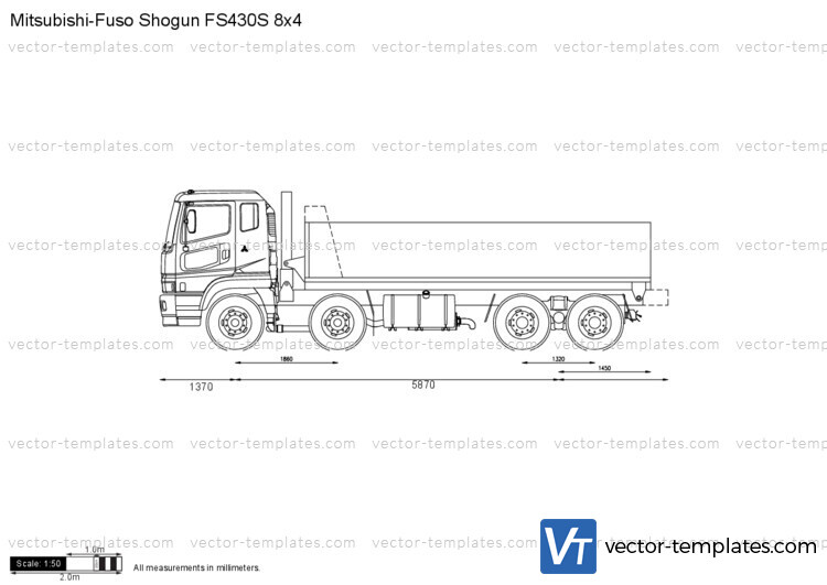 Mitsubishi-Fuso Shogun FS430S 8x4