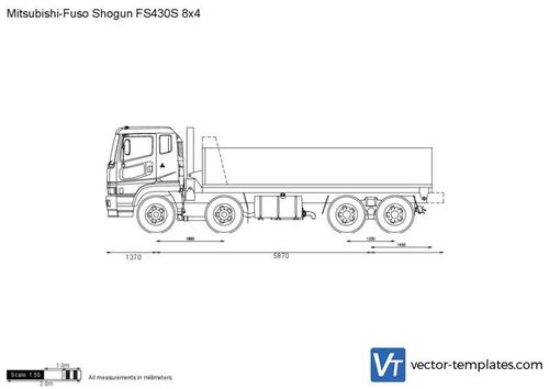 Mitsubishi-Fuso Shogun FS430S 8x4