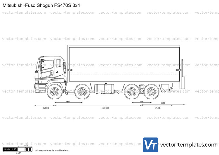 Mitsubishi-Fuso Shogun FS470S 8x4