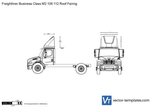 Freightliner Business Class M2 106 112 Roof Fairing