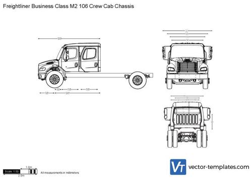 Freightliner Business Class M2 106 Crew Cab Chassis