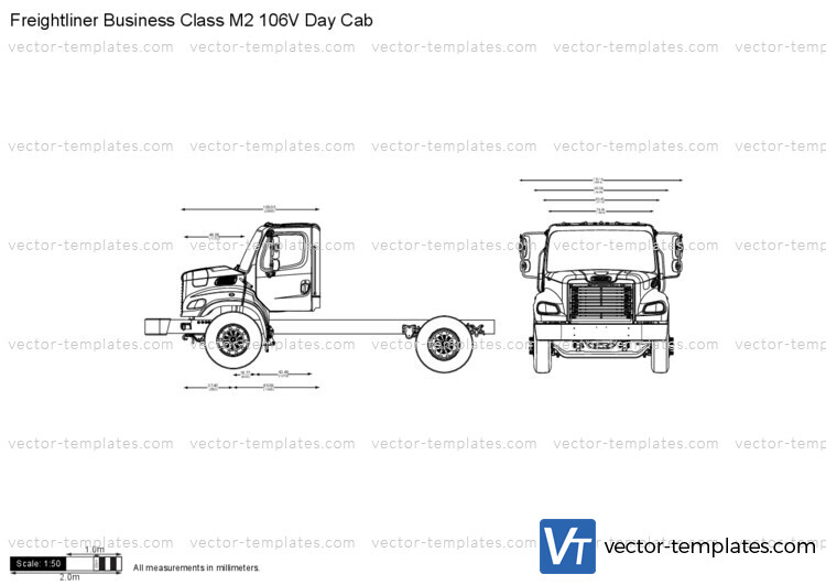 Freightliner Business Class M2 106V Day Cab