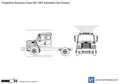 Freightliner Business Class M2 106V Extended Cab Chassis
