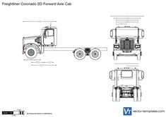 Freightliner Coronado SD Forward Axle Cab